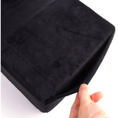 Poduszka kosmetyczna do przedłużania rzęs czarna